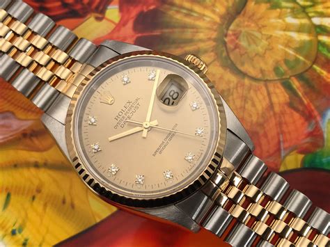 rolex stainless steel and gold|all gold rolex men's.